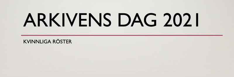 Kvinnliga röster