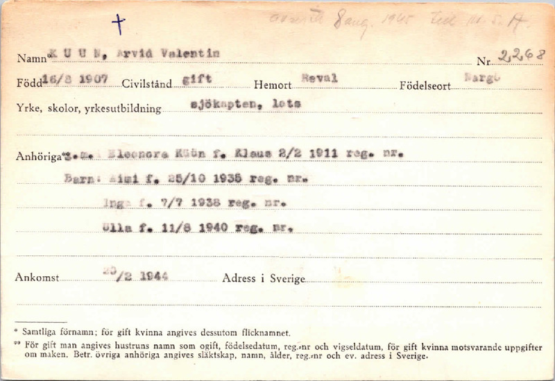 Arvid Valentin (Kühn) Küün