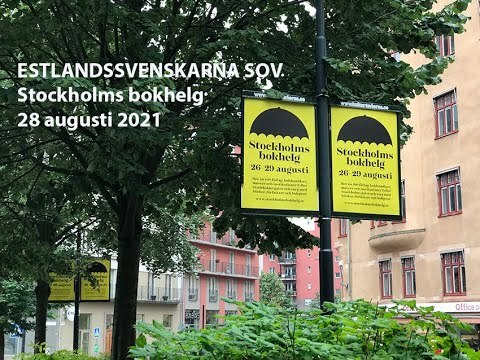 Estlandssvenskarna SOV på Stockholms bokhelg 2021