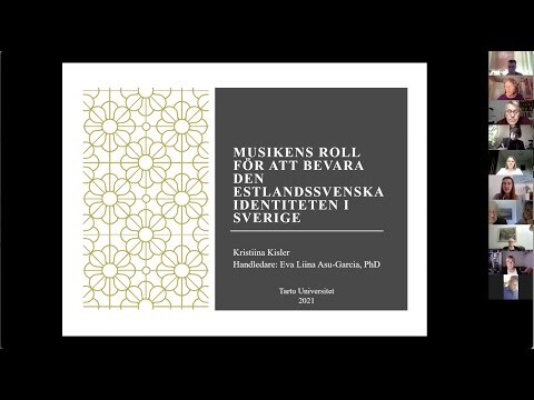 Musikens roll för att bevara den estlandssvenska identiteten i Sverige